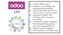 make custom and automation app in odoo
