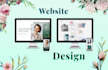 design wedding website and photography website