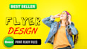 modern business flyer design