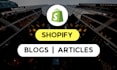 write shopify SEO blog post and add it to your shopify store