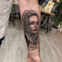 draw new school tattoo design for you