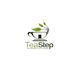 design modern teastep logo