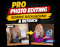 do professional photo editing