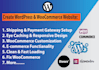 fix woocommerce and create wordpress woocommerce website