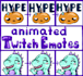 create animated custom twitch emotes
