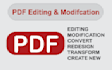 edit modify and redesign your PDF files