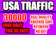 do real target web traffic from USA, canada, europe