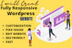 recreate, revamp, rebuild wordpress