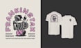 create custom illustrated retro vintage tshirt designs