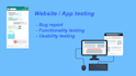 test and review your android app