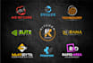 design premium digital marketing and website logo