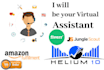 be your amazon expert virtual assistant, virtual assistant