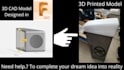 design 3d printing model with fusion 360