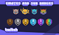 make custom twitch sub badges