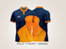 do custom polo tshirt design for you and print