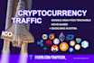 provide crypto and nft niche organic search website traffic