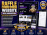 create a raffle, competition website with subscription