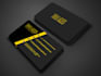 professional  minimalist unique business card design