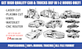 make your image into a vector cnc cut ready file