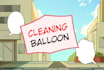 cleaning manga comic balloon