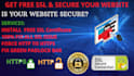install free SSL certificate,fix https issue,ensure security