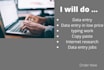 do perfect data entry fast job in low price