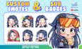 create custom twitch emotes and sub badges