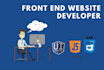 how to make a website or landing pages using HTML, CSS