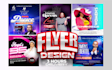 design a stunning and captivating church flyer, business, book release flyer