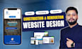 design interior, hvac, roofing, plumbing, renovation or construction website