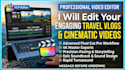 edit engaging travel vlogs and cinematic travel videos