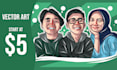 draw awesome cartoon caricature from your image