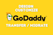 design or transfer migrate godaddy builder to wordpress