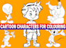 create coloring book drawing pages for kids and children
