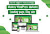 create high converting elementor landing page for your business