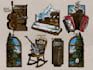 create vintage outdoor and western hand drawn t shirt design