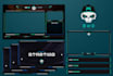 design twitch mixer obs overlay facecam screen alert for stream