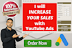 create youtube advertising ads promotion campaign with leads