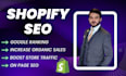 provide shopify SEO services to increase traffic, ranking and sales