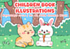 draw whimsical children book illustration with my style