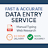 do accurate data entry, typing, and PDF to excel conversion