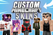 make any custom high quality shading minecraft skin