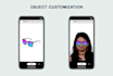 produce realistic and customized ar filter for ig and fb