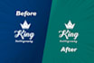 recreate, remake and modify your logo within 2 hours