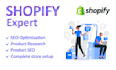 create shopify dropshipping store, shopify website, and shopify store design