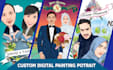 do a fantastic digital portraits