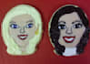 create a sugar cookie in your likeness , head shot,