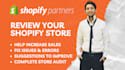 be shopify expert to review, audit, analyze shopify store for high conversions