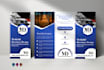 build a flyer, trifold bifold brochure, leaflet, postcard design for you