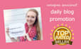 advertise for you on my daily blog